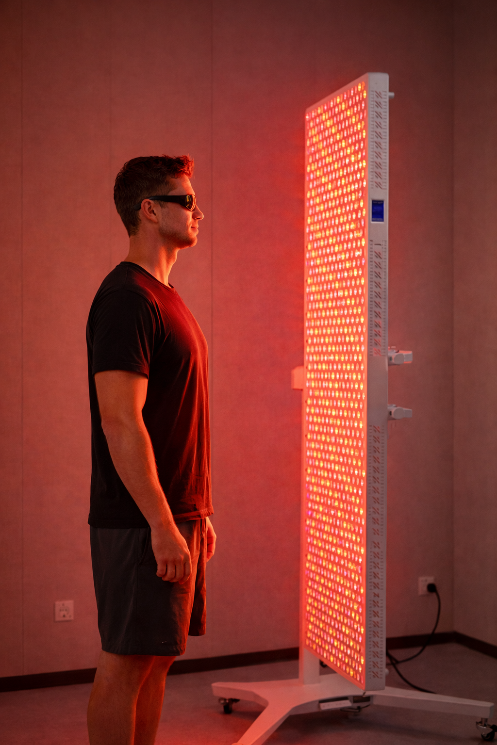 GloHorizon red light therapy panel remote control
