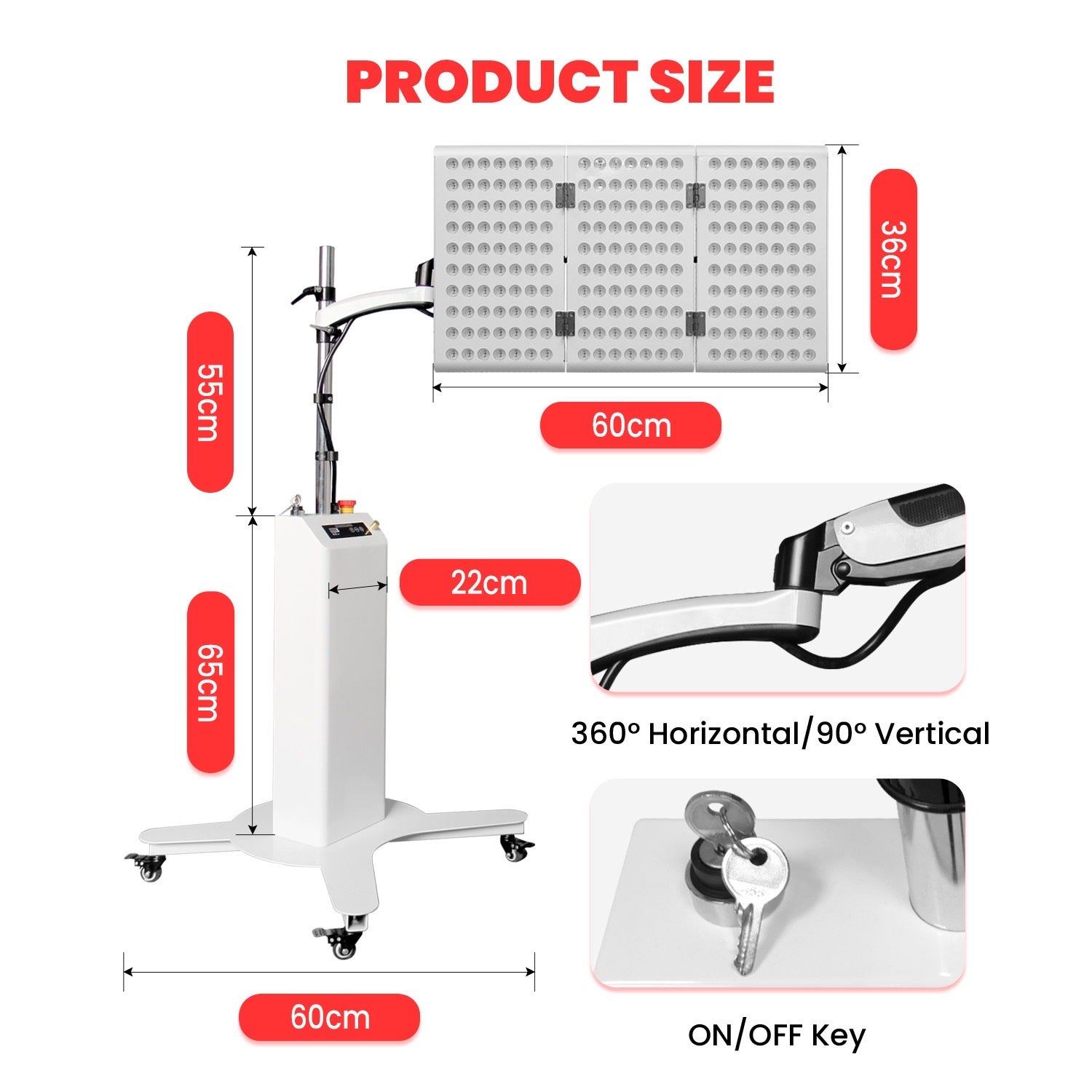 GloArc Pro™ — Professional Red Light Therapy Arm System