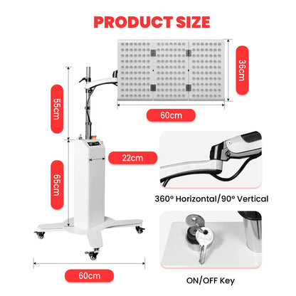 GloArc Pro™ — Professional Red Light Therapy Arm System