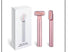Image 1 (product + box)
GloGo™ Portable Red Light Face Wand with packaging – LED skincare tool for depuffing and glow