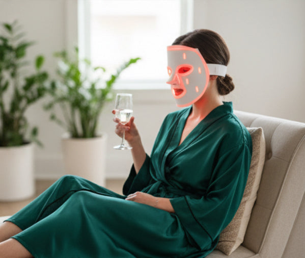 Red Glo Pro Mask | Multi-Wavelength LED Mask – Red Glo Labs
