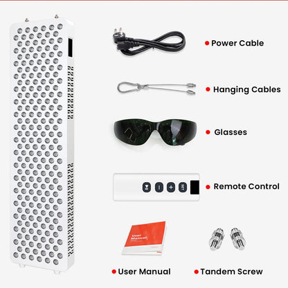 GloCore – Professional Mid-Size Red Light Therapy Panel
