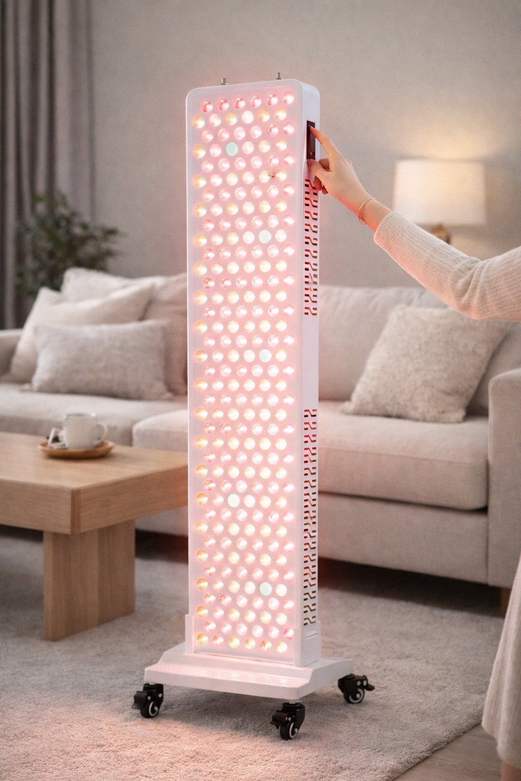 GloRoller Core. Mobile Stand for Glo Core Panels