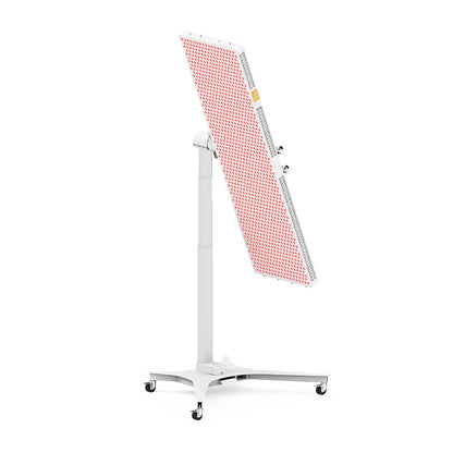 Motorized wall bracket for GloHorizon red light therapy panel